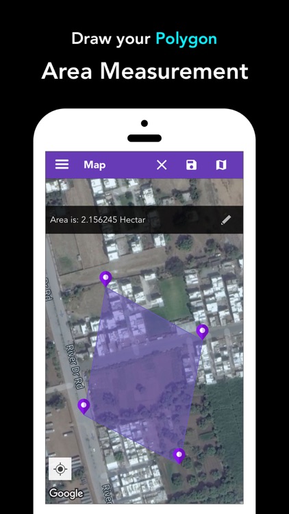 Area Calculator - Map Field measurement