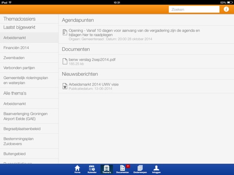 Gemeente Kerkrade – papierloos vergaderen GO. app screenshot 4