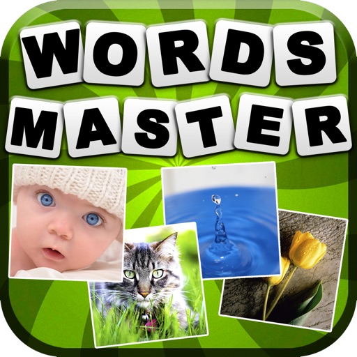 Words Master - Free Photo Quiz with Pics and Words icon