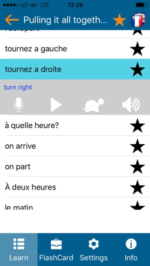 Learn french - phrasebook for Travel in france 2(圖2)-速報App