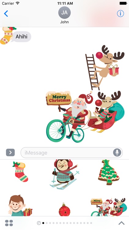 Merry Christmas elements pack - Fx Sticker