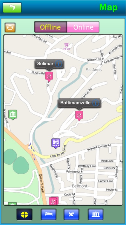 Trinidad & Tobago Offline Map Travel Guide