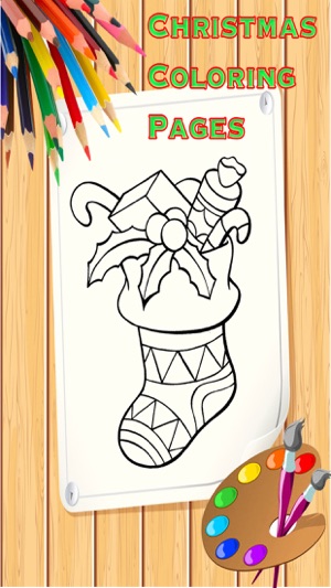 Christmas Coloring Pages - Drawing Pad For Kids(圖2)-速報App