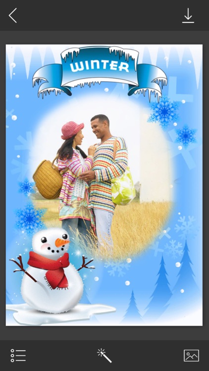 Santa claus HD Photo Frame - FrameUrLife screenshot-3