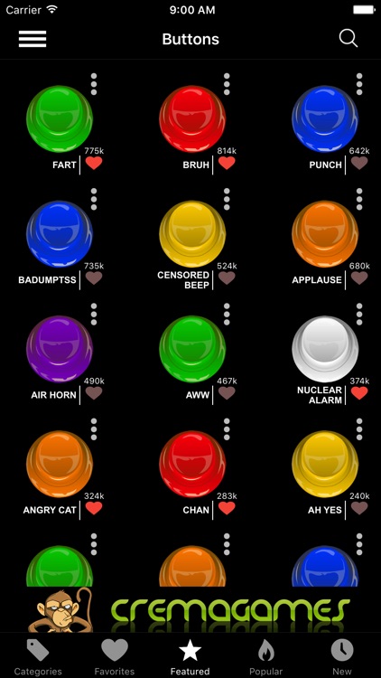 Instant Buttons