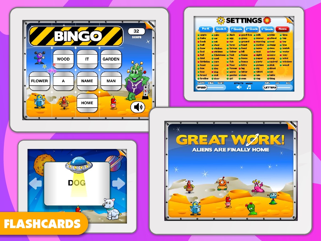 Sight Word Games & Flash Cards screenshot 3