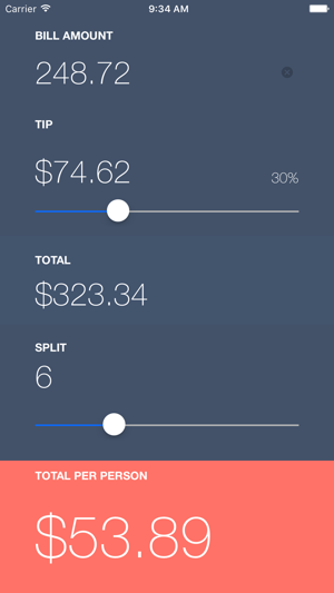 SPLIT Tip Calculator(圖3)-速報App