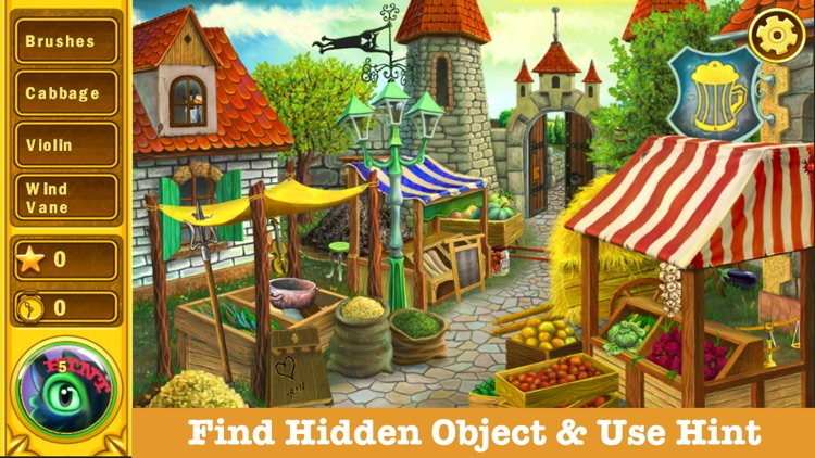 Hidden Object Market: Find and Spot the difference