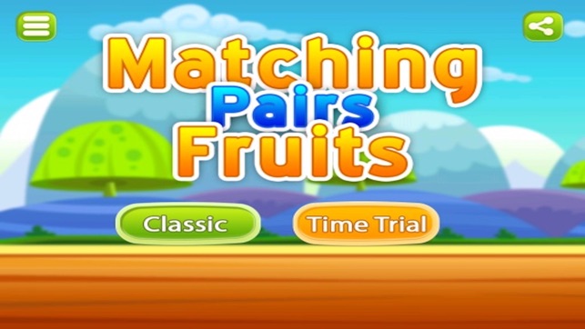 Matching Pairs Fruits-Flashcard Game For Toddlers(圖2)-速報App