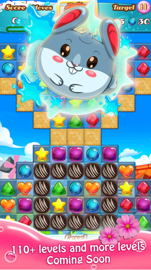 Candy Gummy Fever - Yummy Jam Crush Match 3 Game(圖4)-速報App