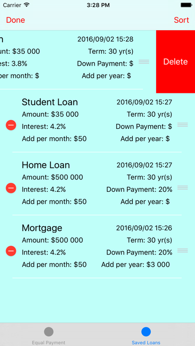 How to cancel & delete LoanCalculator (Early Payoff): Manage your loans with equal payment. from iphone & ipad 3