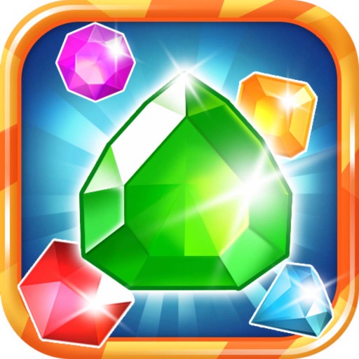 Jewel Stars Jelly Match 3 Puzzle 2016 Icon