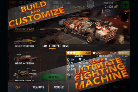 Auto Warriors - Tactical Car Combat screenshot 2