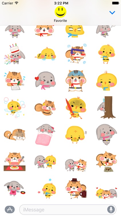 Three Friends Stickers!!