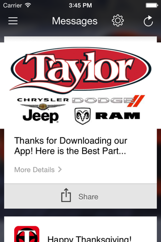 Taylor Chrysler Jeep Dodge Inc screenshot 3