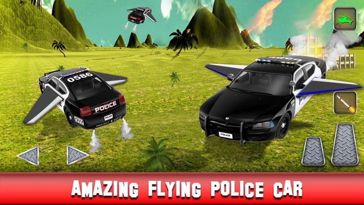 City Police Flying Car : Flight Vehicle Simulator
