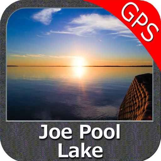 Joe Pool Lake Texas GPS fishing chart offline