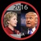 Use this great little app to show support for your favourite US candidates in the upcoming 2016 election