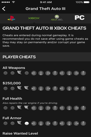 Cheats for GTA - for all GTA games (GTA 5 & GTA V) screenshot 4