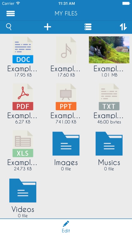 XYZ File Manager