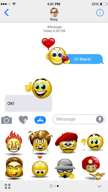 Animated Emojis Stickers screenshot-3