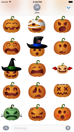 Pumpkin Face Stickers(圖1)-速報App