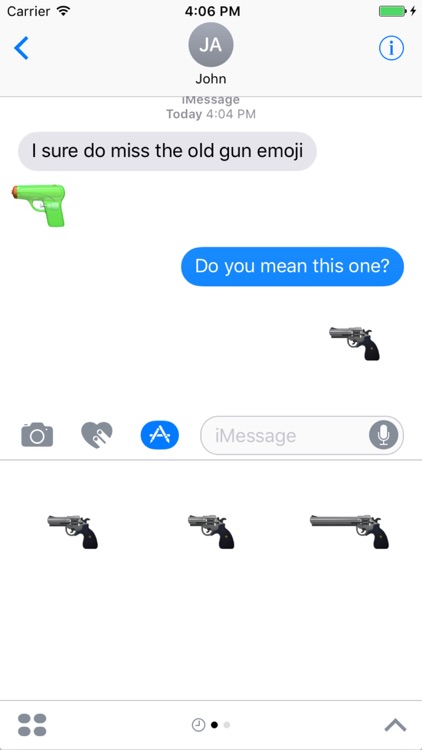 Original Gun Emoji