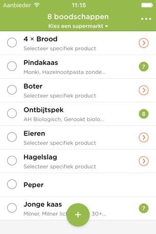 Checkit - Het handige boodschappenlijstje screenshot 4