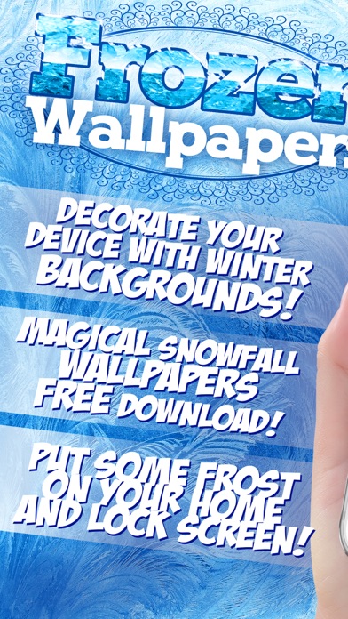 How to cancel & delete Frozen Wallpaper – Winter Background Themes from iphone & ipad 1