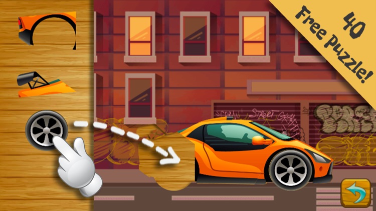 Cool Cars FREE Puzzle game for kids