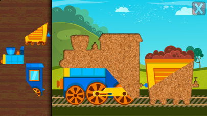 子供の鉄道と交通機関 – 幼児向けパズル screenshot1