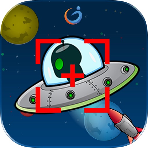 UFO Alien Shooting - Rocket Missle Defender Shot Icon