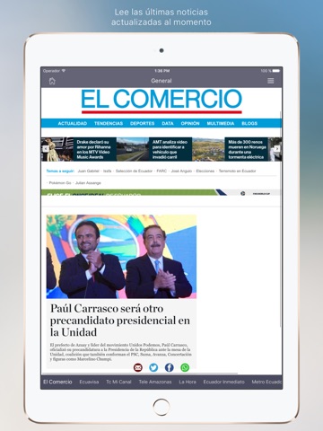 Periódicos Ecuatorianos screenshot 3