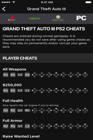 Cheats for GTA 5 - for all Grand Theft Auto games screenshot 3