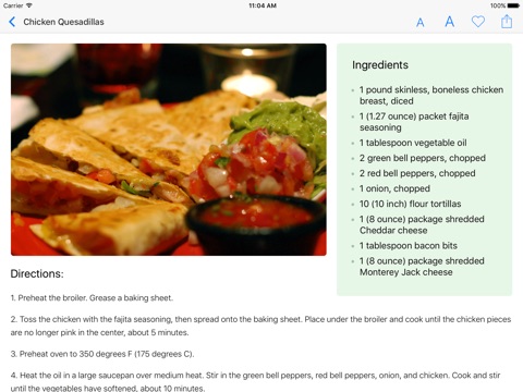 Recipes - cookbook with ingredients & photos screenshot 2