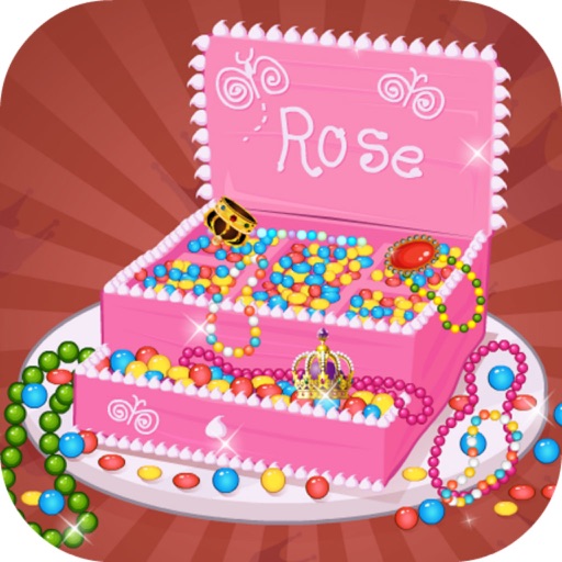 Princess Jewelry Box Cake iOS App