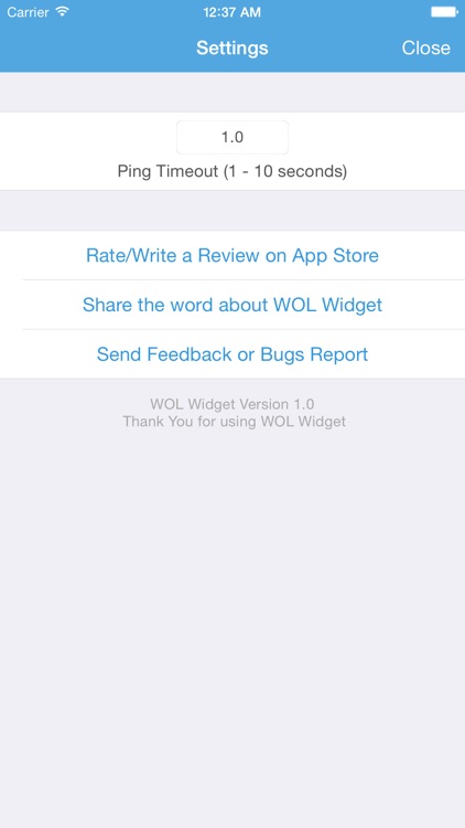 WOL Widget - Notification Center Wake On LAN screenshot-3