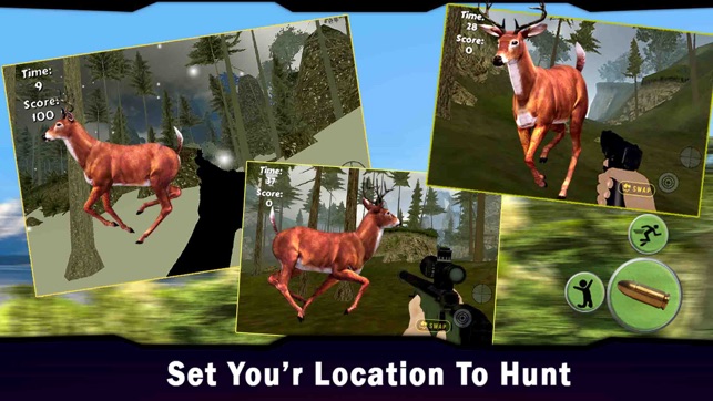 Deer Hunter 2k16: 3D Wild Animal Shooting Sport(圖5)-速報App