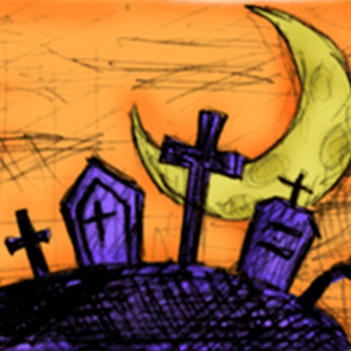 Sticker Halloween Grim Reaper icon