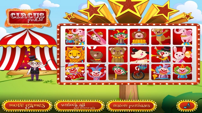 Circus puzzle for preschoolers (Premium)(圖1)-速報App