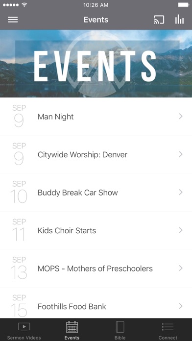 Foothills Community Church App screenshot 2