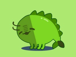 Little Dino Stickers pack will light up your daily conversation