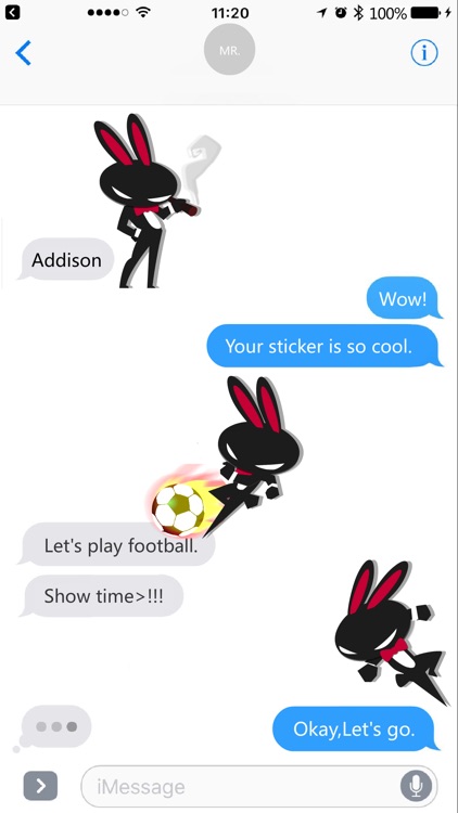 Morfei Rabbit-Cool Stickers screenshot-3