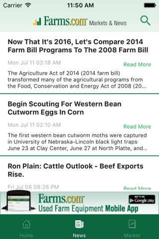 Farms.com Markets screenshot 2