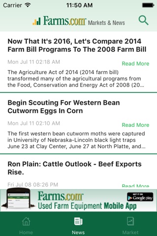 Farms.com Markets & News screenshot 2