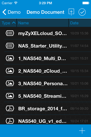 ZyXEL zCloud screenshot 2