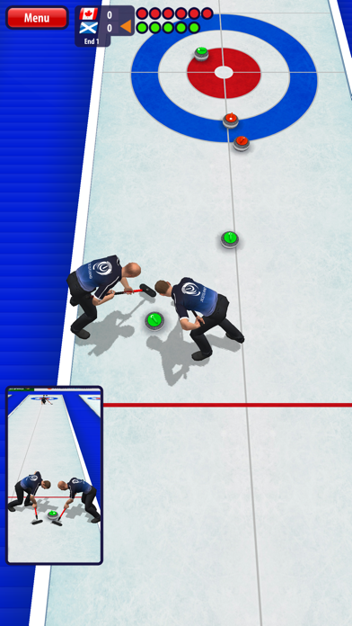 Curling3D lite screenshot1