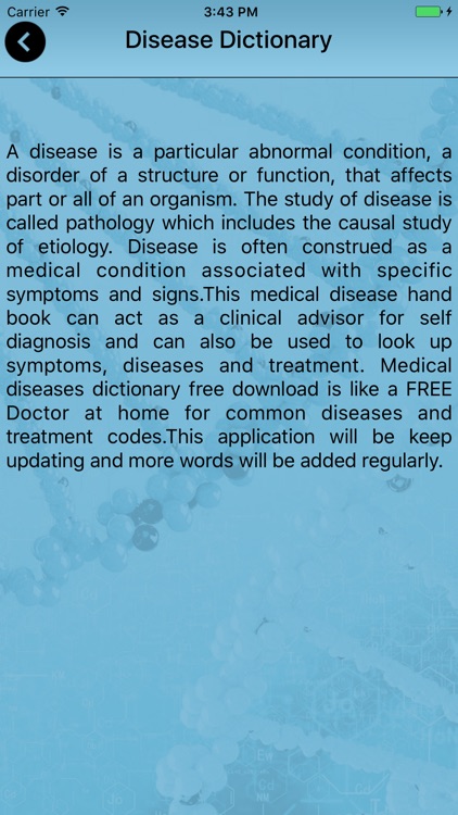 Disease Dictionary offline screenshot-4