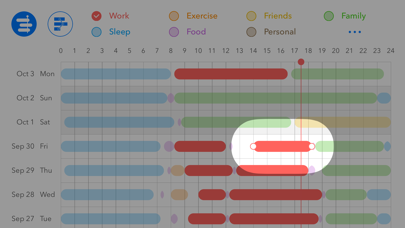 24H - Hours Tracker for Work, Sleep Cycle Analysis screenshot 3