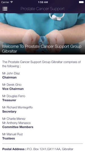 Prostate Cancer Support Group Gibraltar(圖2)-速報App